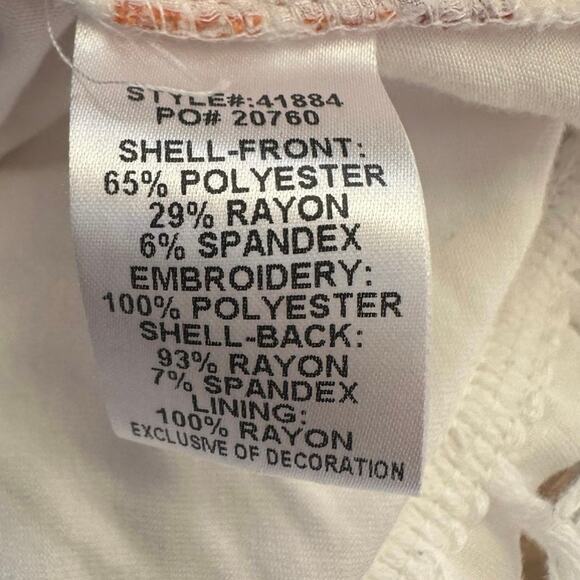 Skies Are Blue Embroidered Boho Tassel Tank Top – Medium - Picture 5 of 6